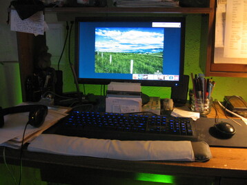 240427: This is my computing area at my desk.